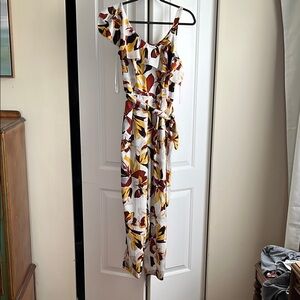 Floral Asymmetrical Jumpsuit
